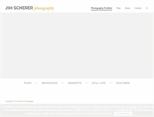 Tablet Screenshot of jimscherer.com